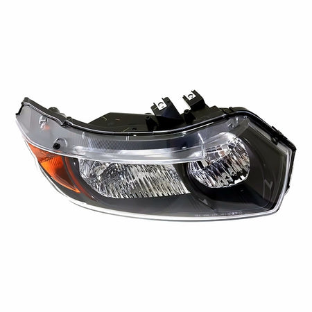 2006-2008 Honda Civic_Coupe Headlight Passenger Side Black Housing – Detail View (HO2519111)