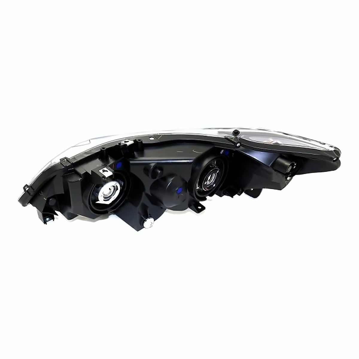 2006-2008 Honda Civic_Coupe Headlight Passenger Side Black Housing – Back View (HO2519111)