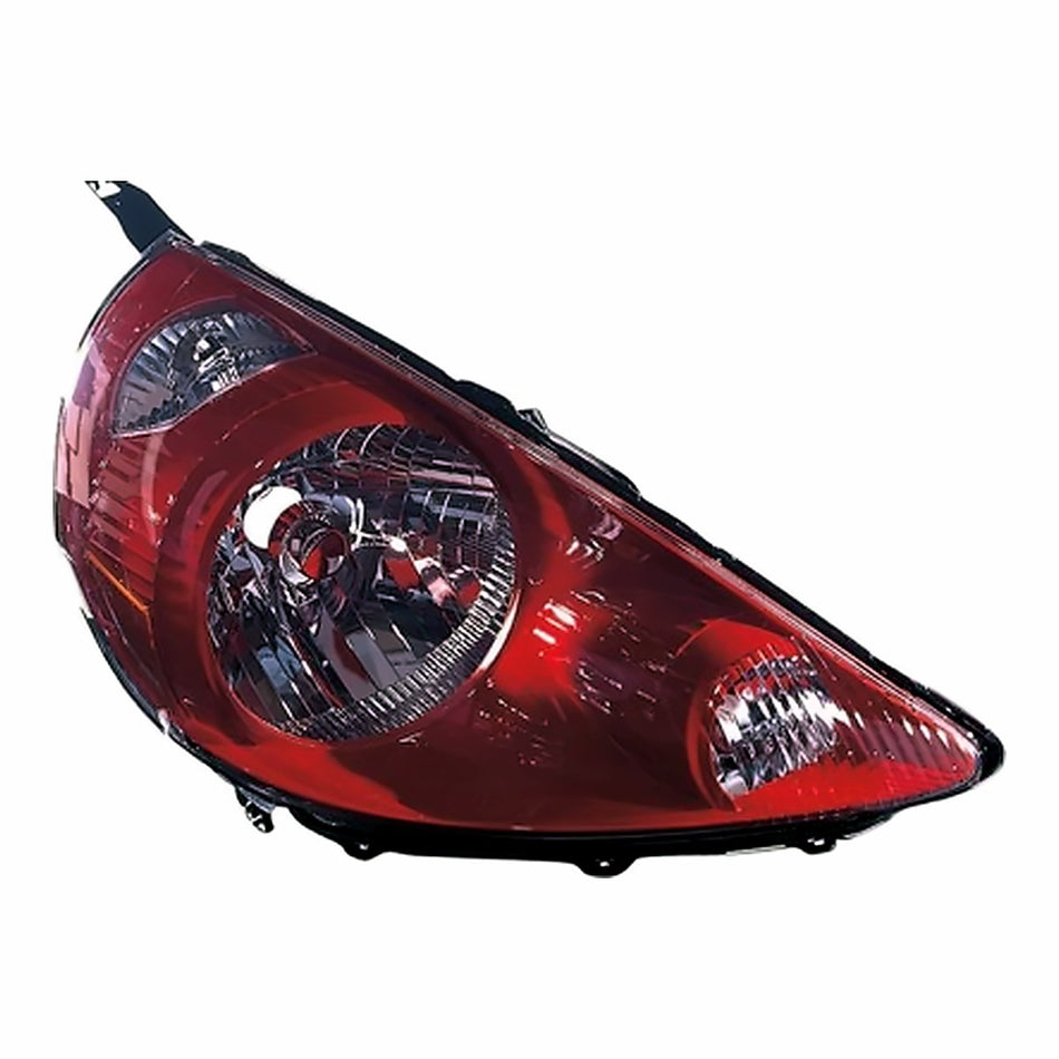 2007-2008 Honda Fit Headlight Passenger Side Red(Code R81) – Front View (HO2519121)