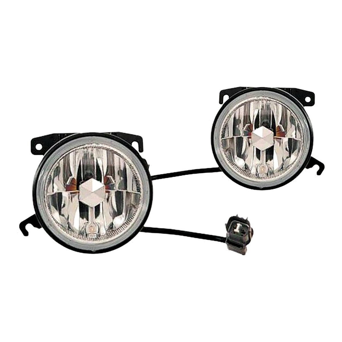 2003-2005 Honda Pilot Fog Light Front Driver Side/Passenger Side Set With Kit/Cover D Dealer Installed – Front View (HO2591106)