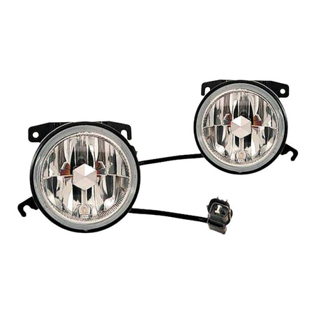 2003-2005 Honda Pilot Fog Light Front Driver Side/Passenger Side Set With Kit/Cover D Dealer Installed – Front View (HO2591106)