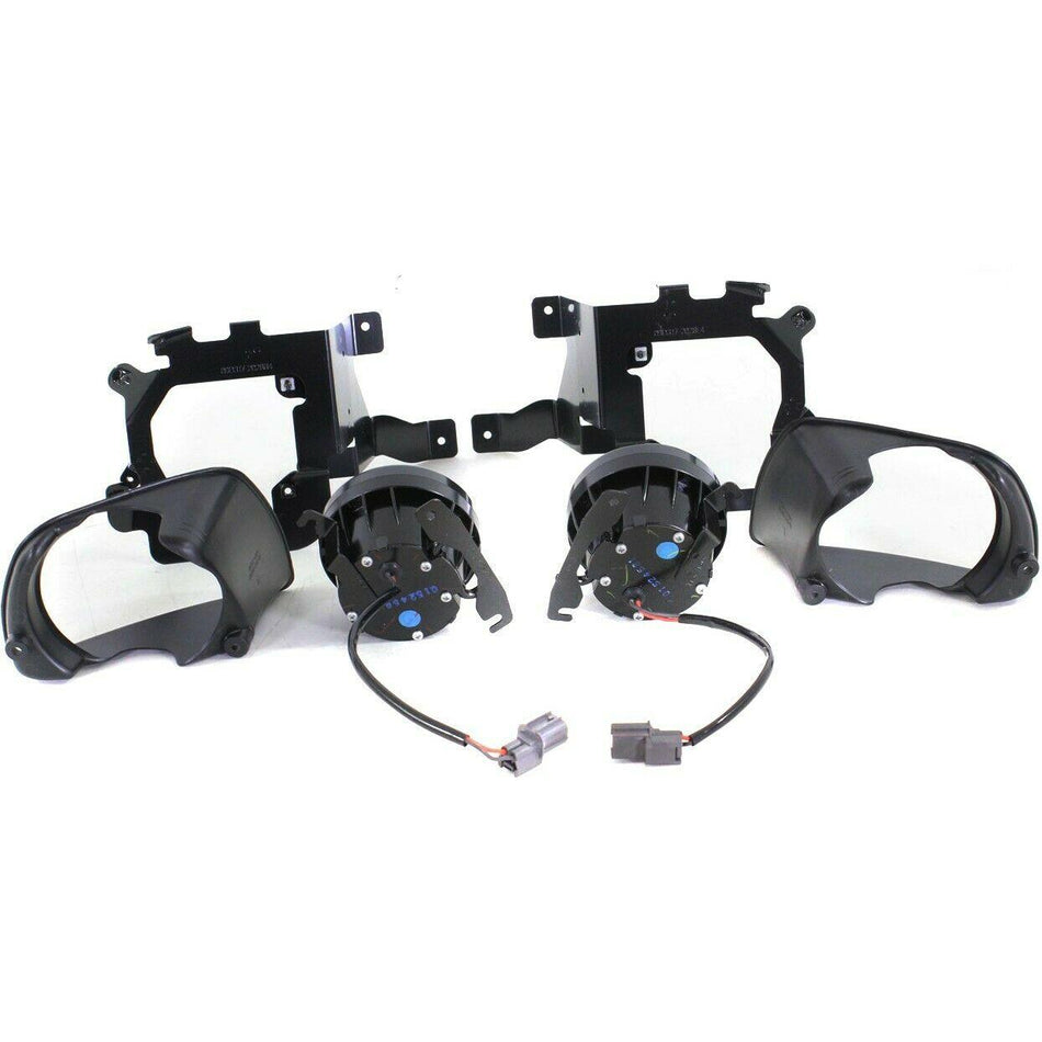 2003-2005 Honda Pilot Fog Light Front Driver Side/Passenger Side Set With Kit/Cover D Dealer Installed