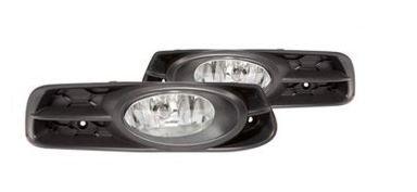 2012-2013 Honda Civic_Coupe Fog Light Front Driver Side/Passenger Side Set Dealer Installed Without Auto Lamp 