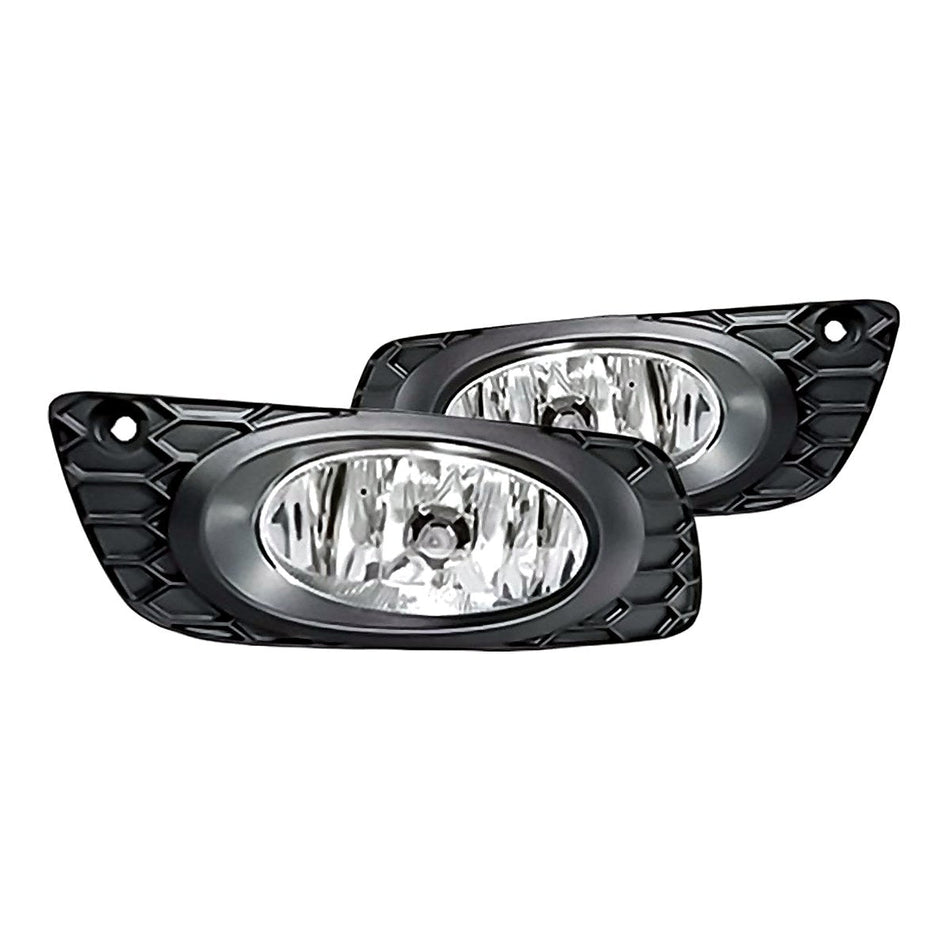 2012 Honda Civic_Sedan Fog Light Front Driver Side/Passenger Side Set Dealer Installed Without Auto Lamp – Front View (HO2591114)