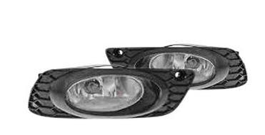 2012 Honda Civic_Sedan Fog Light Front Driver Side/Passenger Side Set Dealer Installed Without Auto Lamp 