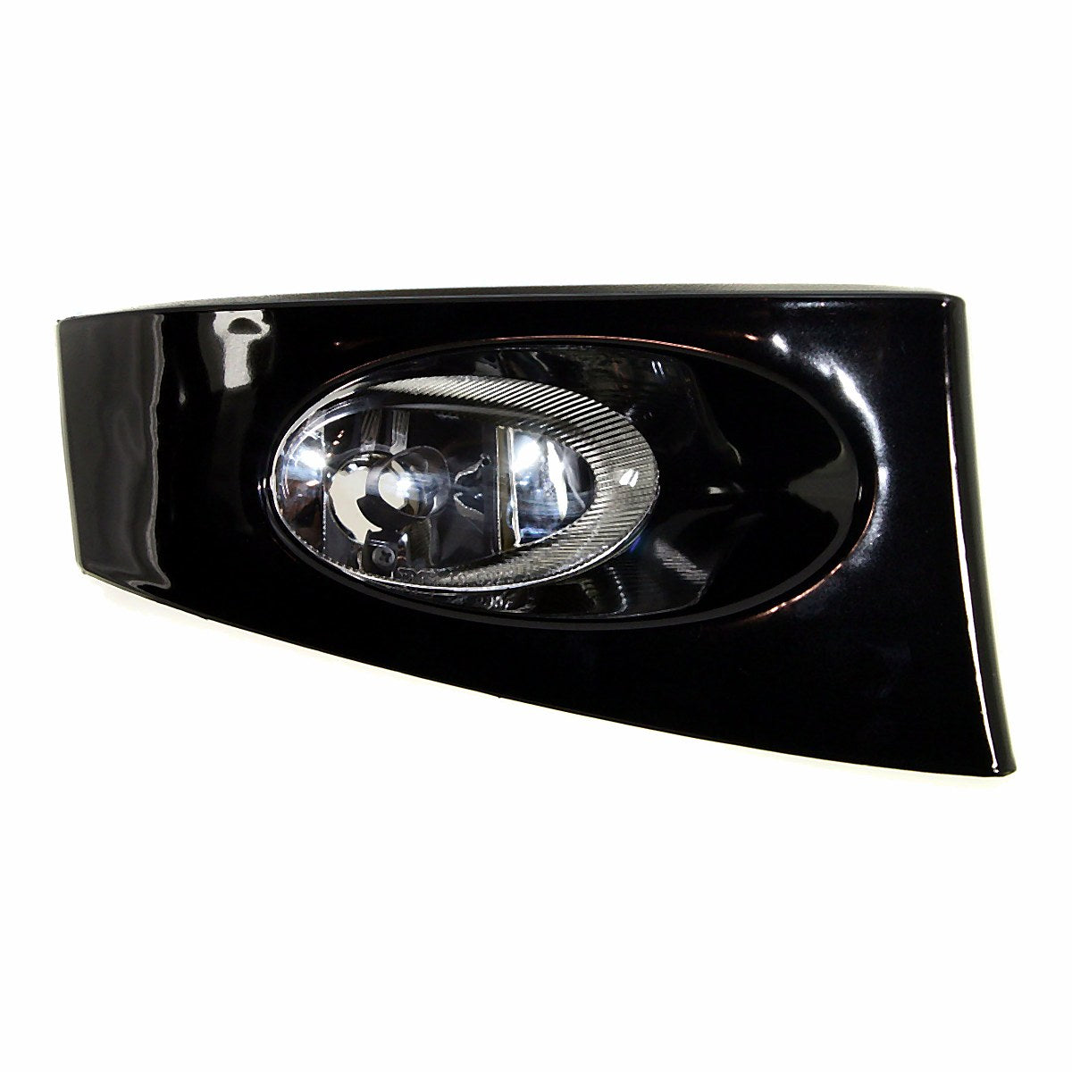 2007-2008 Honda Fit Fog Light Front Passenger Side Black Code B92P With Black Painted Bezel – Front View (HO2593118)