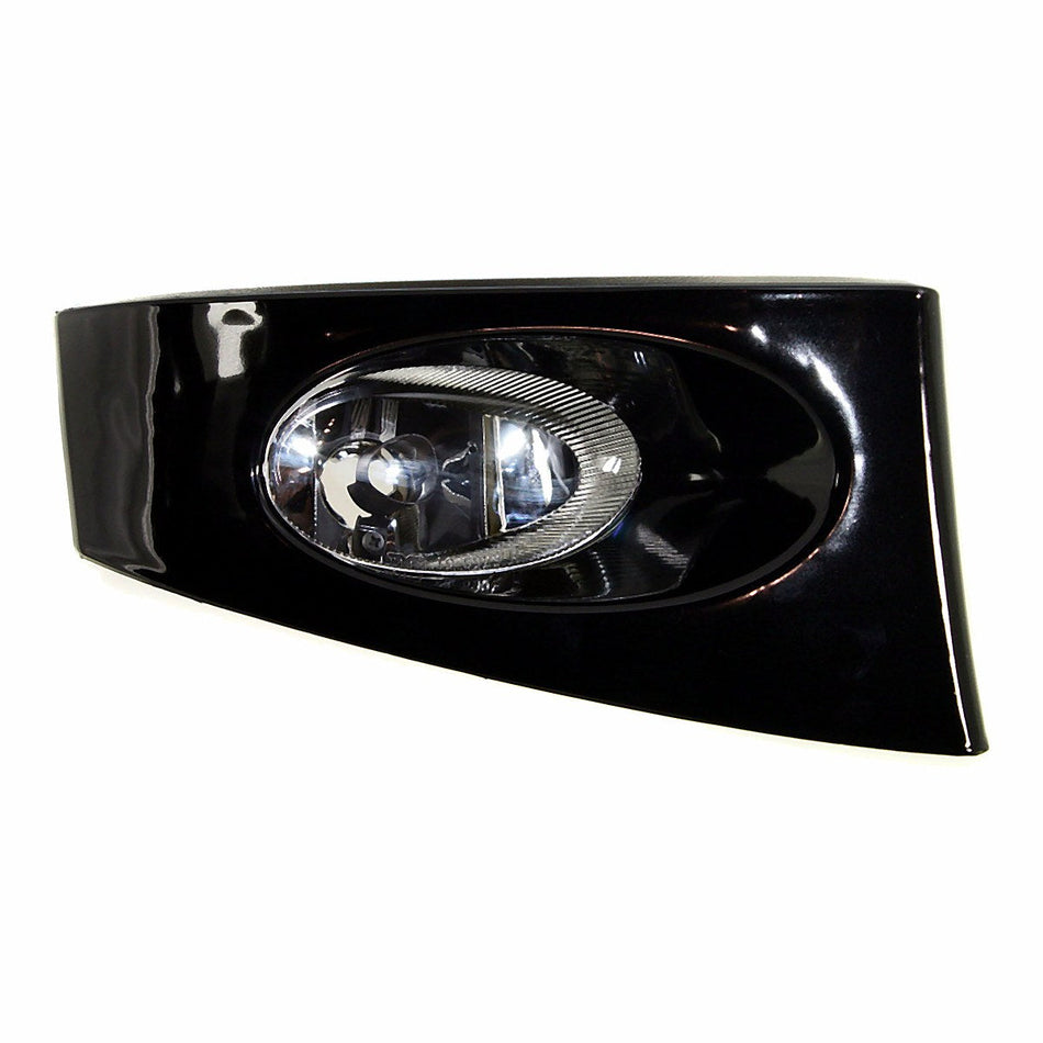 2007-2008 Honda Fit Fog Light Front Passenger Side Black Code B92P With Black Painted Bezel – Front View (HO2593118)