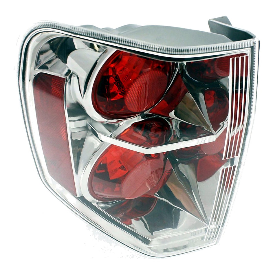 Side View - 2006-2008 Honda Pilot Tail Light Lens And Housing Driver Side LH Factory Grade HO2800162