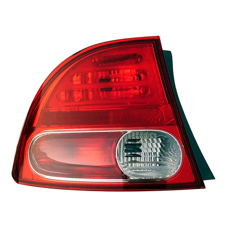 Front View - 2006-2011 Honda Civic Outer Tail Light Driver Side LH High Quality HO2800166