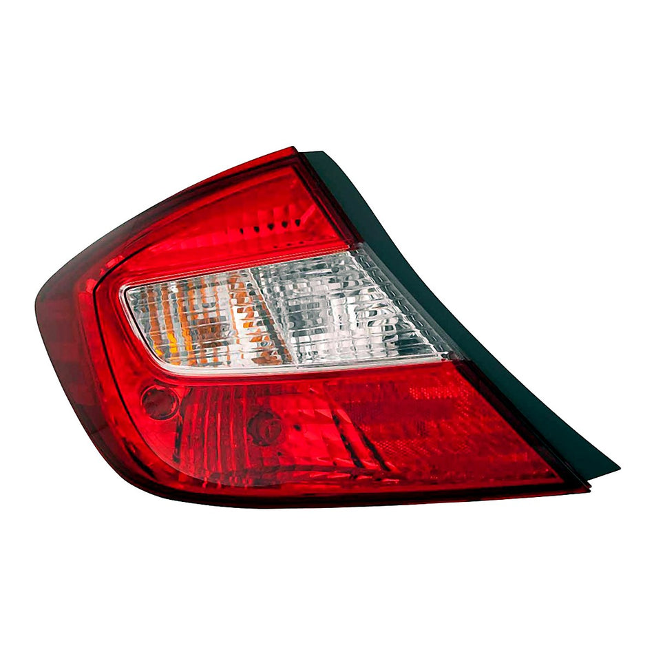 Front View - 2012 Honda Civic Outer Tail Light Assembly Driver Side LH HO2800180