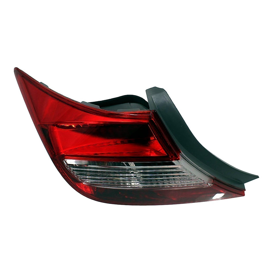 Side View - 2012 Honda Civic Outer Tail Light Assembly Driver Side LH HO2800180