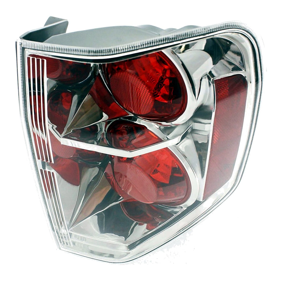 Side View - 2006-2008 Honda Pilot Tail Light Lens And Housing Passenger Side RH Factory Grade HO2801162