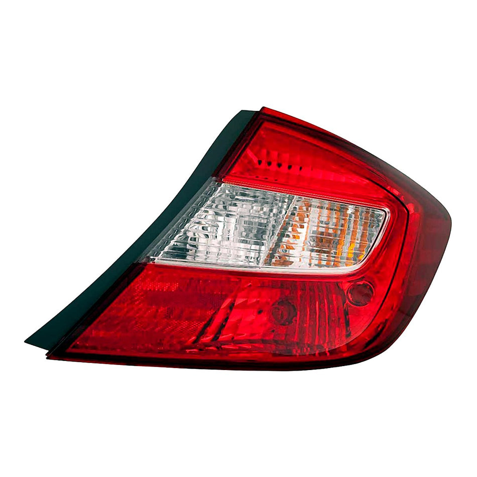 Front View - 2012 Honda Civic Outer Tail Light Assembly Passenger Side RH HO2801180