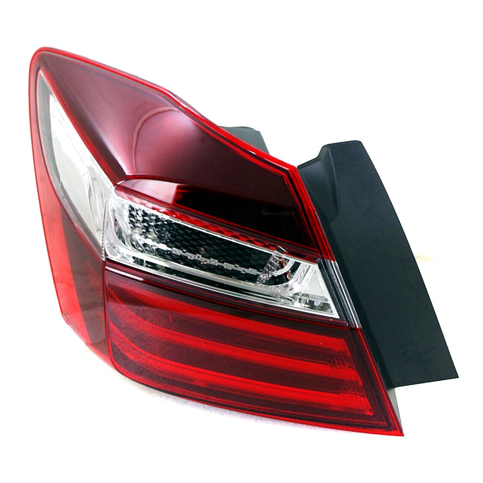 Side View - 2016-2017 Honda Accord Sedan LED Outer Tail Light Driver Side LH HO2804108