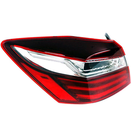 Side View - 2016-2017 Honda Accord Sedan LED Outer Tail Light Driver Side LH HO2804108