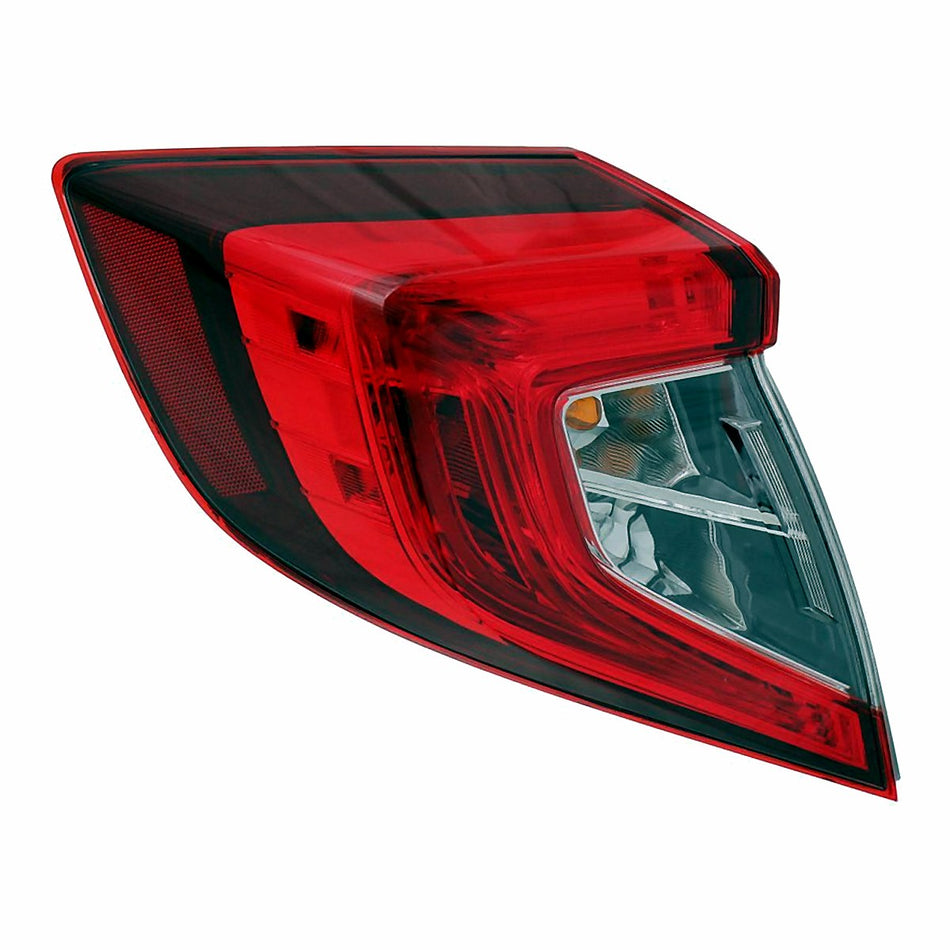 Side View - 2016-2021 Honda Civic Sedan Outer Tail Light Driver Side LH HO2804110