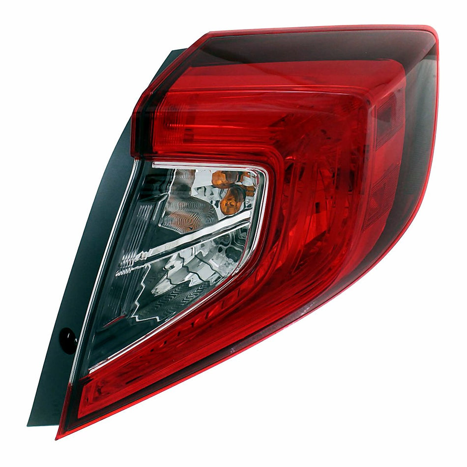 Front View - 2016-2021 Honda Civic Sedan Outer Tail Light Passenger Side RH HO2805110