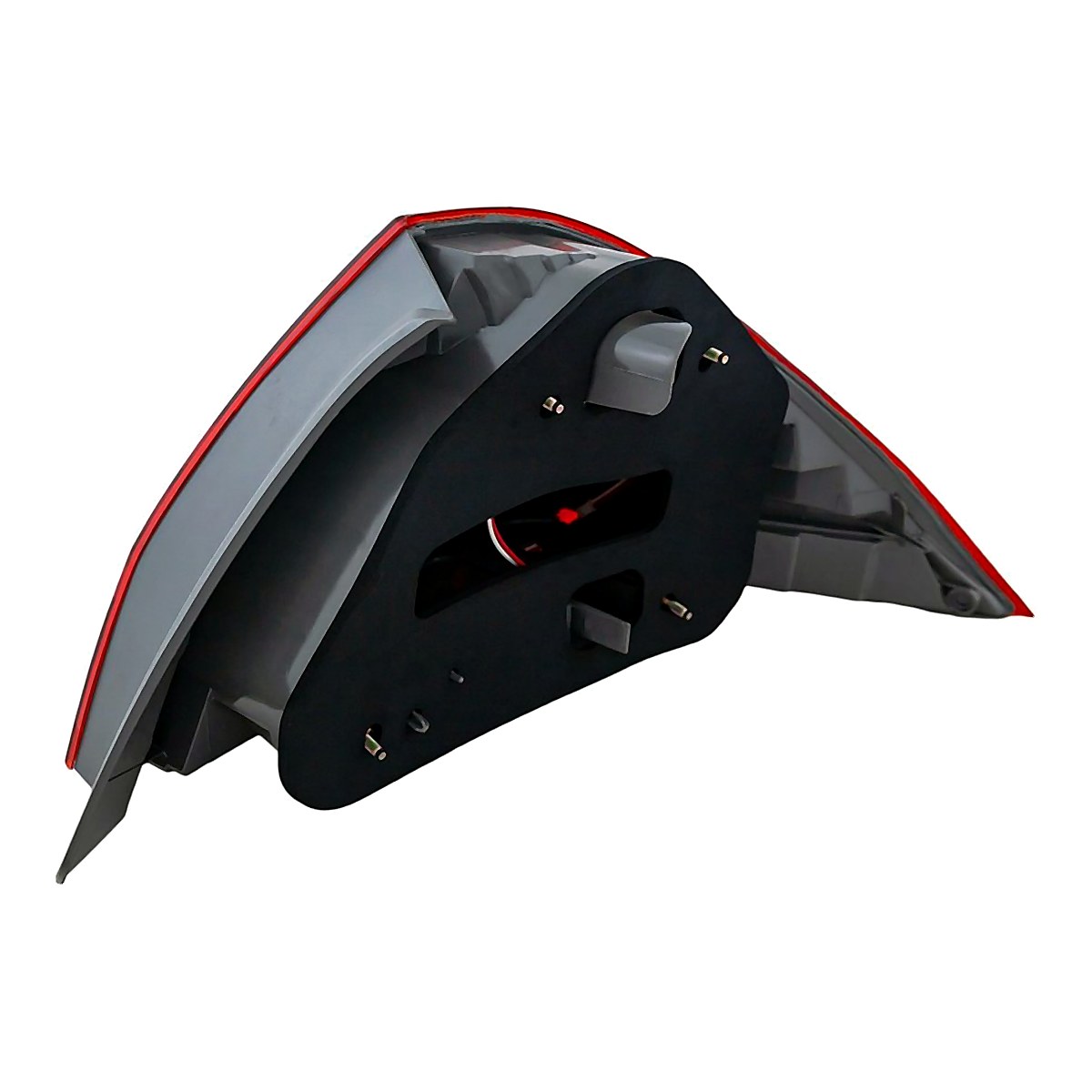 Side View - 2006-2007 Honda Accord Sedan LED Outer Tail Light Driver Side LH Factory Grade HO2818130
