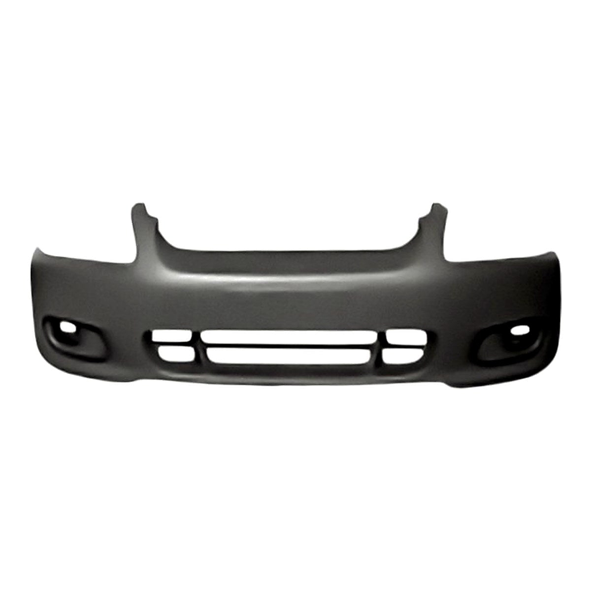2000-2002 Hyundai Accent_Sedan Bumper Front Primed Without Fog Light Hole_HY1000133