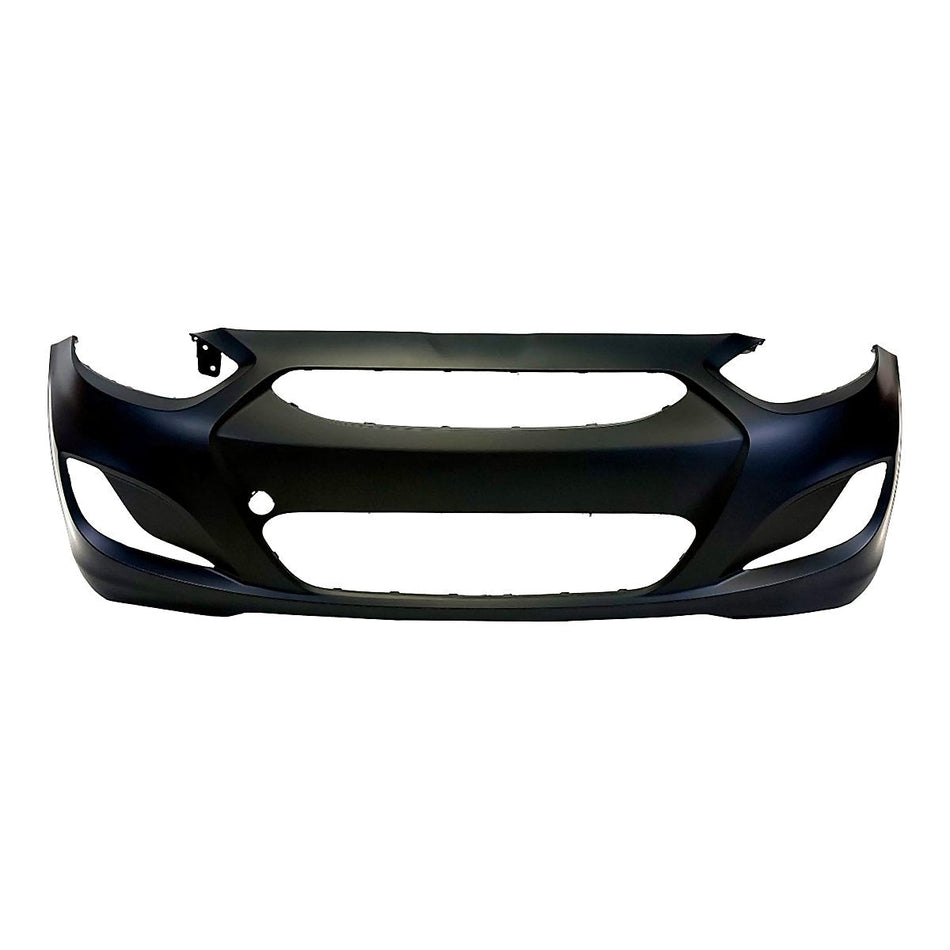 2012-2013 Hyundai Accent Sedan Bumper Front - product view, Part HY1000188