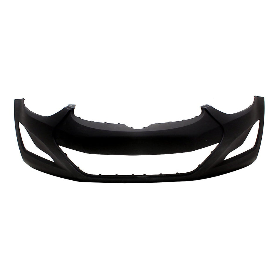 2014-2016 Hyundai Elantra_Sedan Bumper Front Primed Usa Built Without Tow Hook Hole_HY1000203