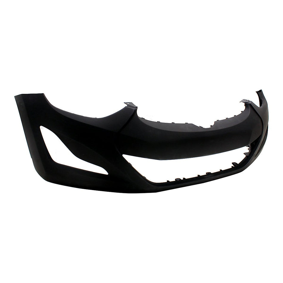 2014-2016 Hyundai Elantra_Sedan Bumper Front Primed Usa Built Without Tow Hook Hole_HY1000203-2