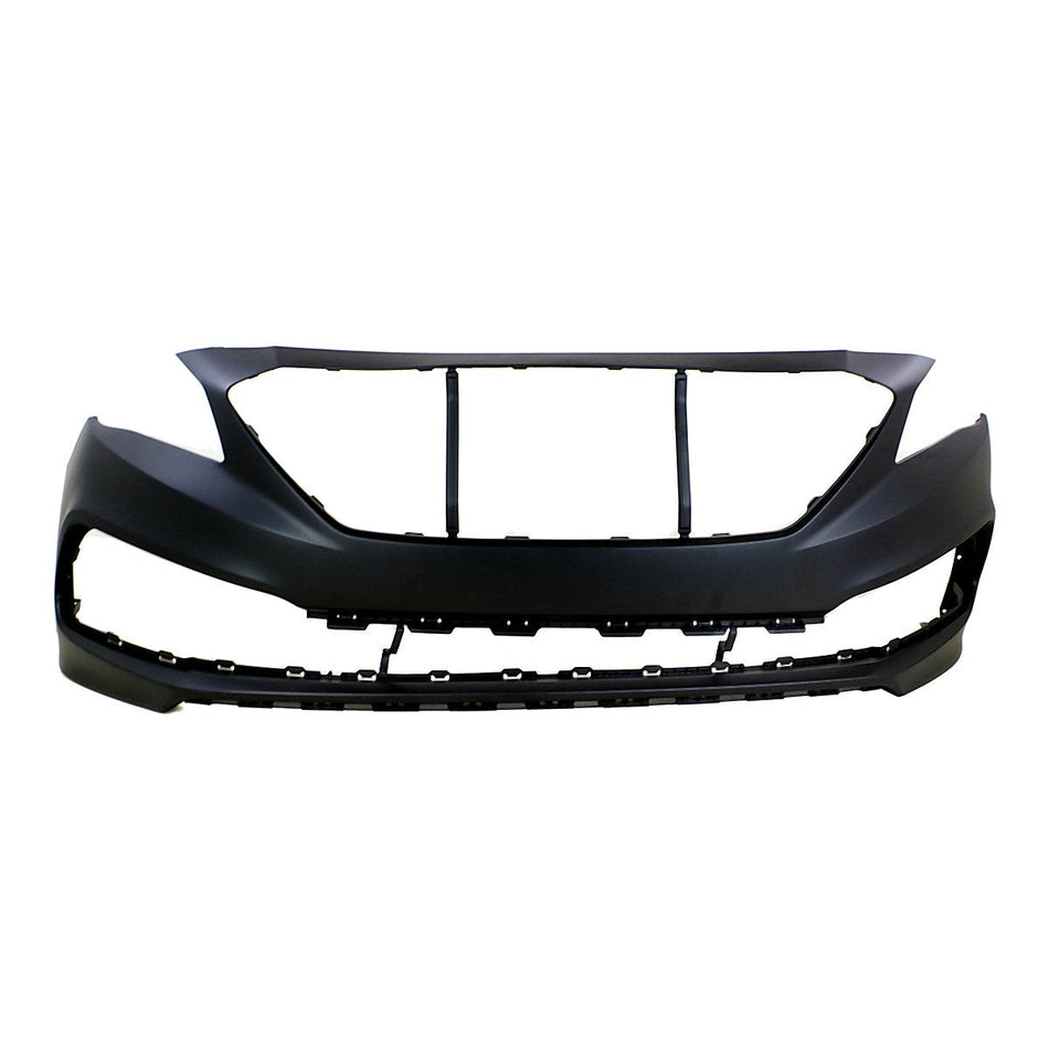 2015-2017 Hyundai Sonata Bumper Front Primed Without Sensor Sport Model_HY1000211