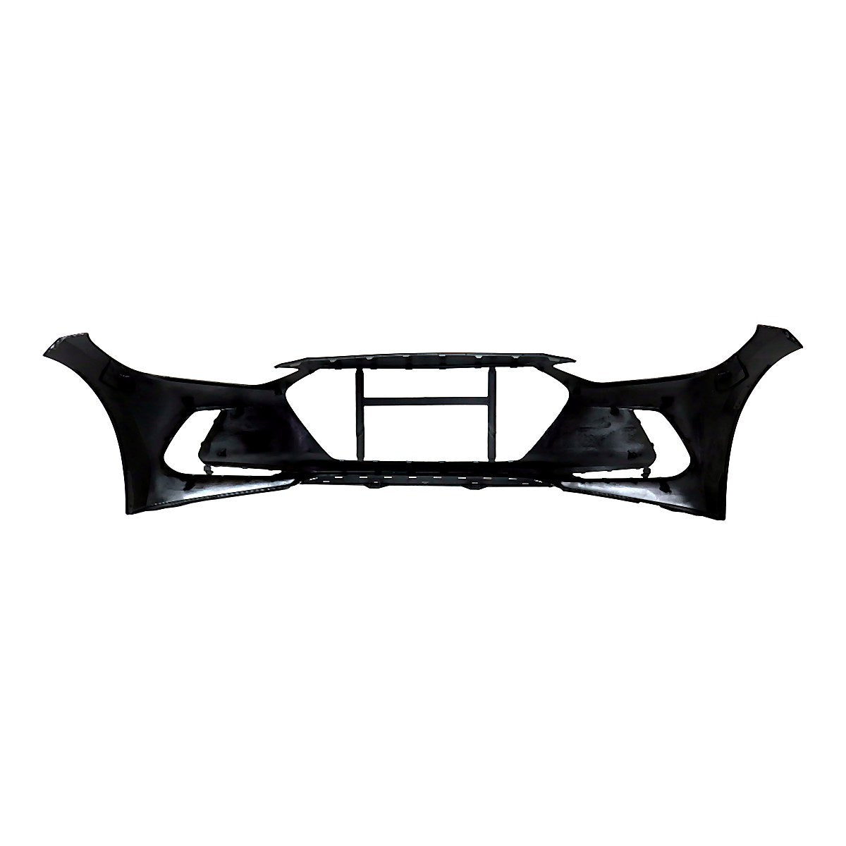 2017-2018 Hyundai Elantra_Sedan Bumper Front Primed Usa Built Without Tow Hook Hole Exclude Sport_HY1000215-4