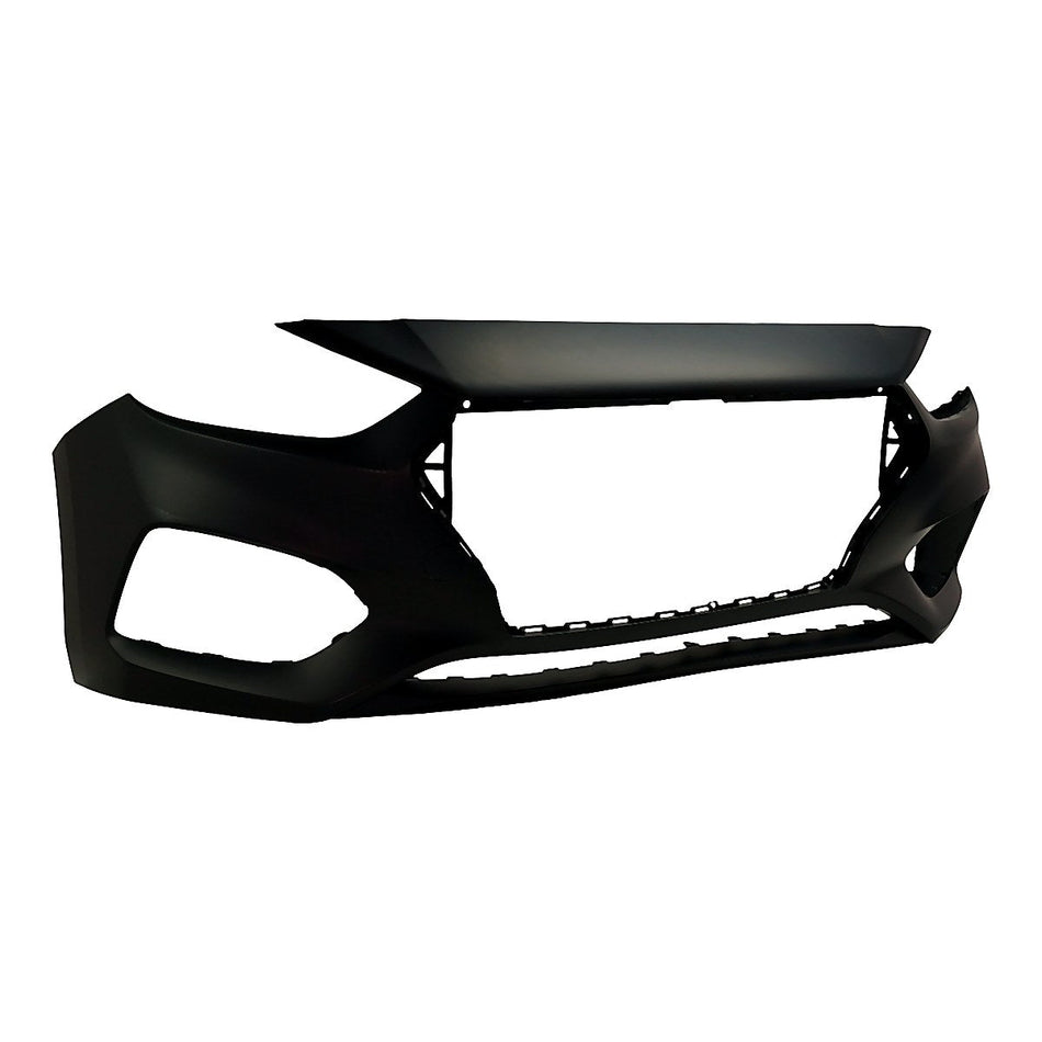 2018-2020 Hyundai Accent Hatchback Bumper Front - side angle, Part HY1000224