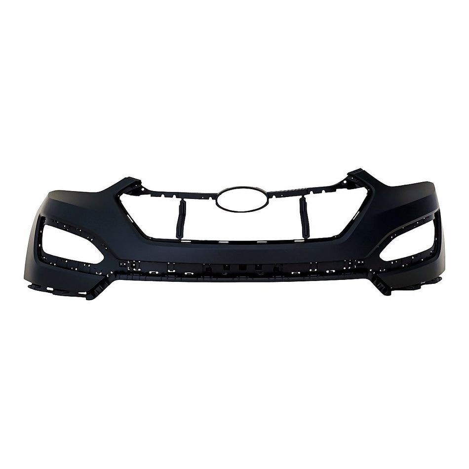 2013-2016 Hyundai Santa_Fe_Sport Bumper Upper Front Without Sensor Primed Sport Model_HY1014100