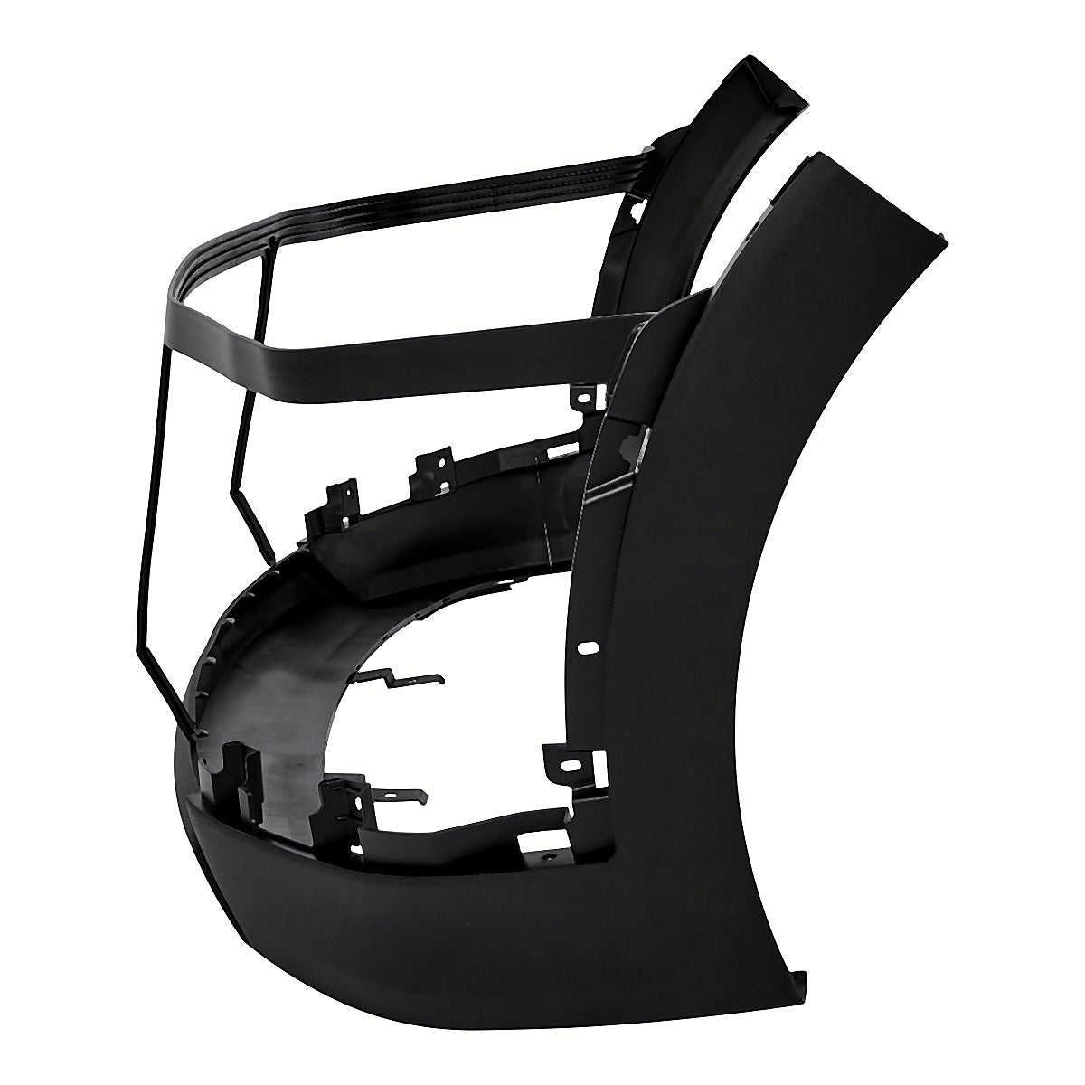 2016-2018 Hyundai Tucson Bumper Lower Front Textured Without Skid Plate_HY1015104-3