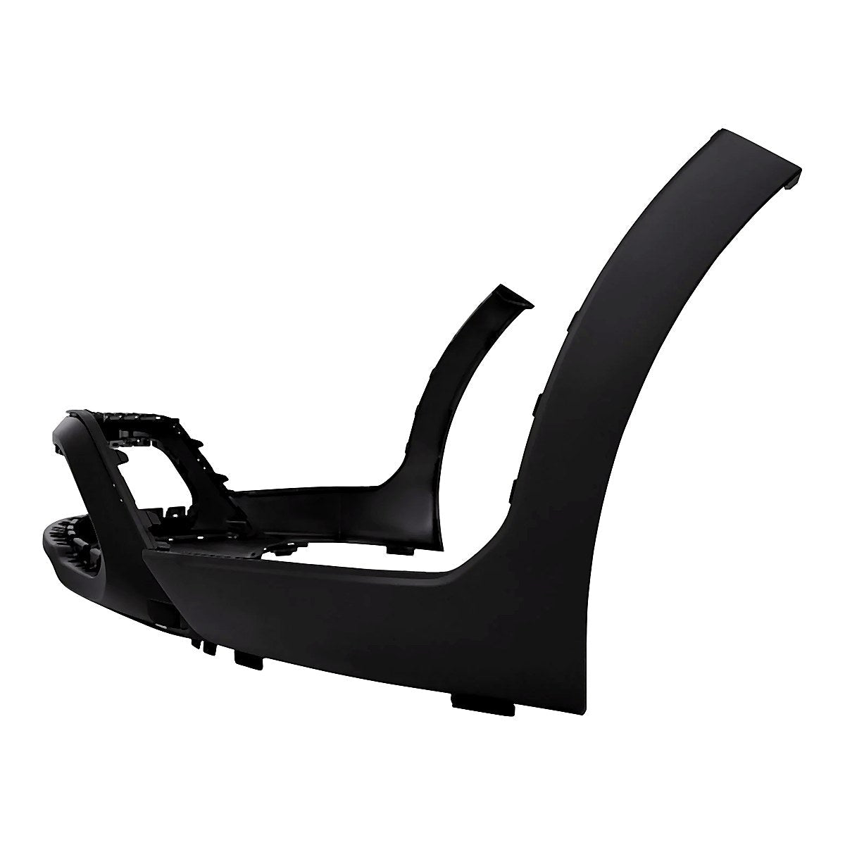 2017-2018 Hyundai Santa_Fe Bumper Lower Front Textured Black Exclude Sport_HY1015107-3