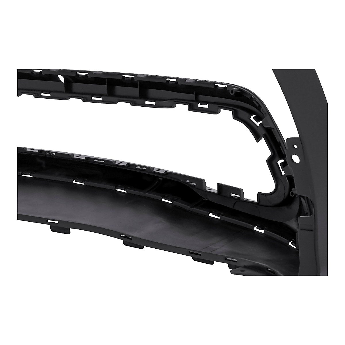 2017-2018 Hyundai Santa_Fe Bumper Lower Front Textured Black Exclude Sport_HY1015107-4