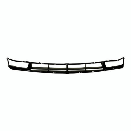 2007-2011 Hyundai Accent_Hatchback Grille Lower With Fog Light Hole Black – Front View (HY1036106)