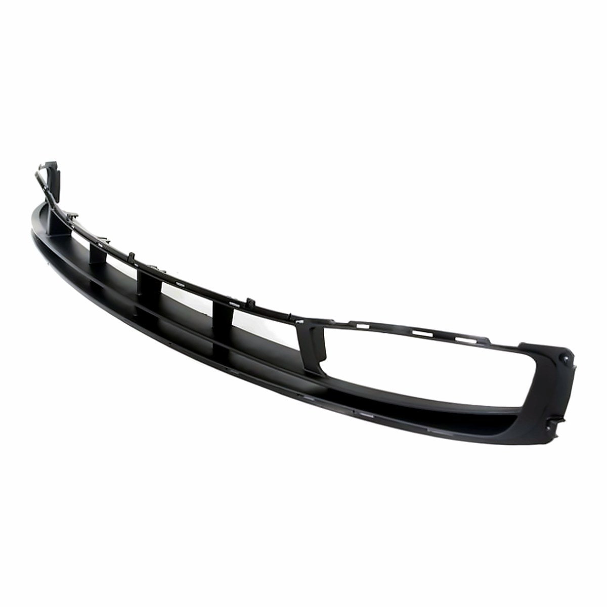 2007-2011 Hyundai Accent_Hatchback Grille Lower With Fog Light Hole Black – Side View (HY1036106)