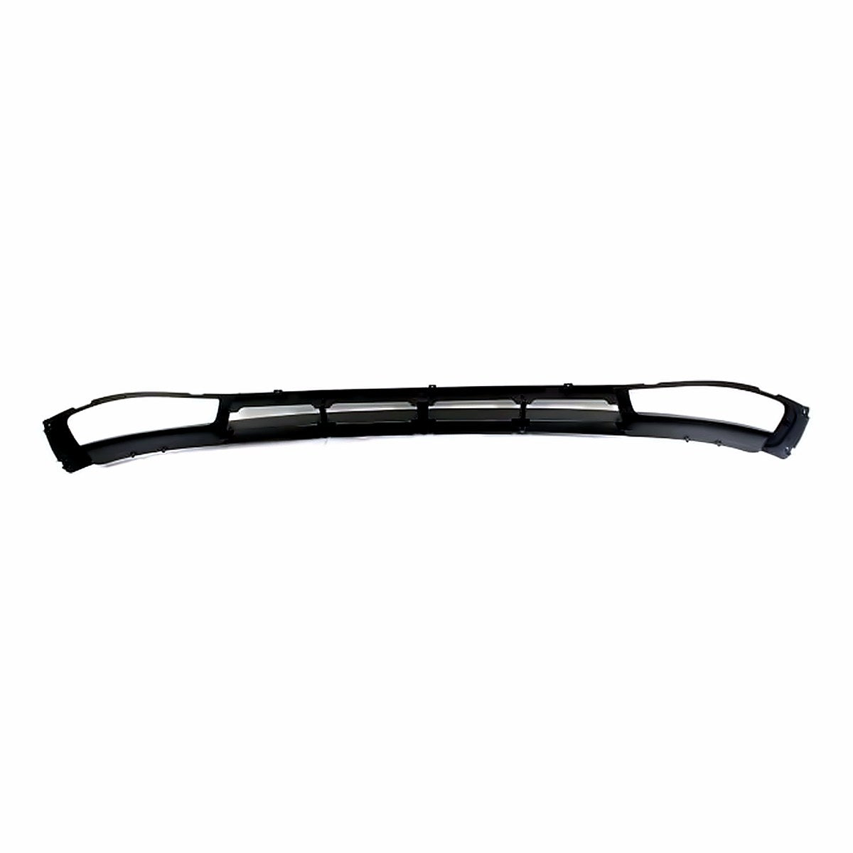 2007-2011 Hyundai Accent_Hatchback Grille Lower With Fog Light Hole Black – Back View (HY1036106)