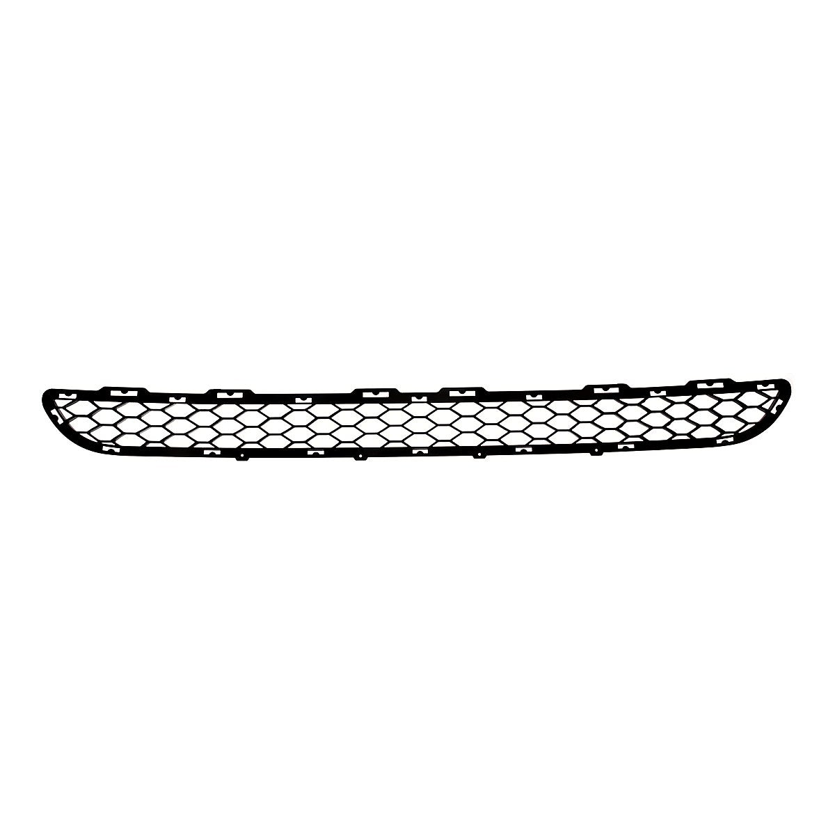 2007-2009 Hyundai Santa_Fe Grille Lower Matt-Black – Back View (HY1036108)