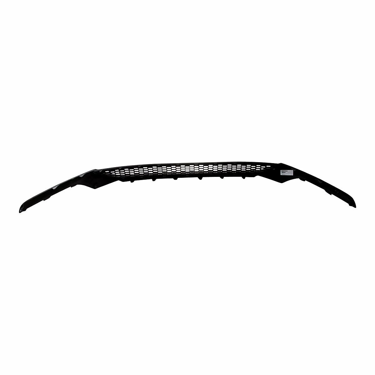 2015-2017 Hyundai Sonata Grille Lower Painted Black With Silver Gry Molding Mesh Type Sport Model – Back View (HY1036121)
