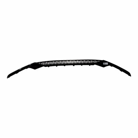 2015-2017 Hyundai Sonata Grille Lower Painted Black With Silver Gry Molding Mesh Type Sport Model – Back View (HY1036121)
