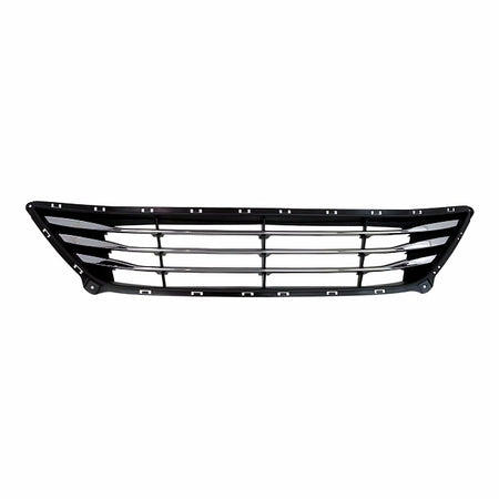 2014-2016 Hyundai Elantra_Sedan Grille Lower Korea Built Black With Three Chrome Bars – Front View (HY1036122)