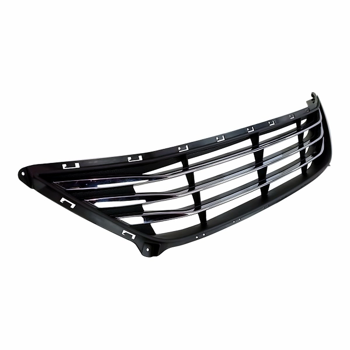 2014-2016 Hyundai Elantra_Sedan Grille Lower Korea Built Black With Three Chrome Bars – Side View (HY1036122)