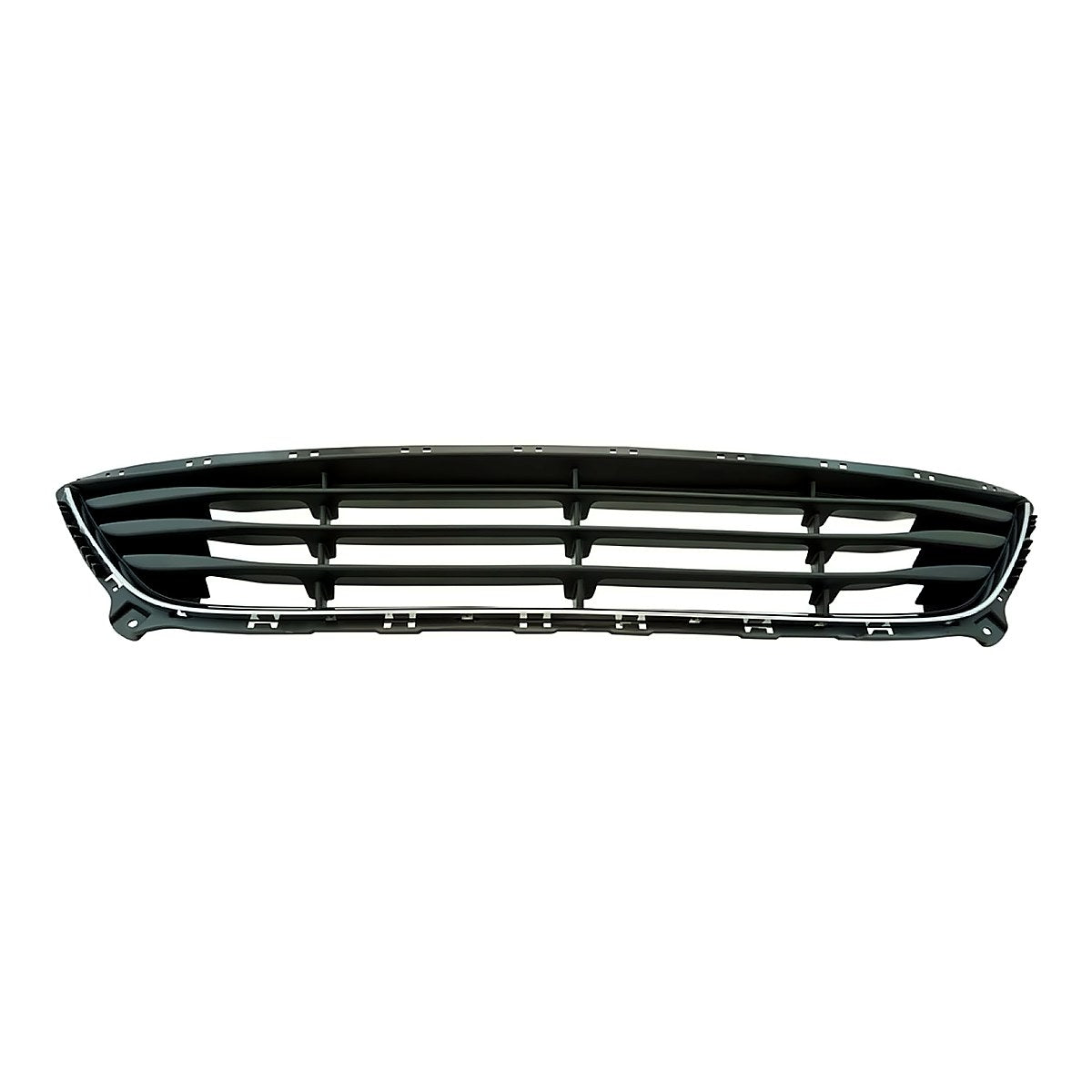 2014-2016 Hyundai Elantra_Sedan Grille Lower Usa Built Black With Chrome Modling – Front View (HY1036129)