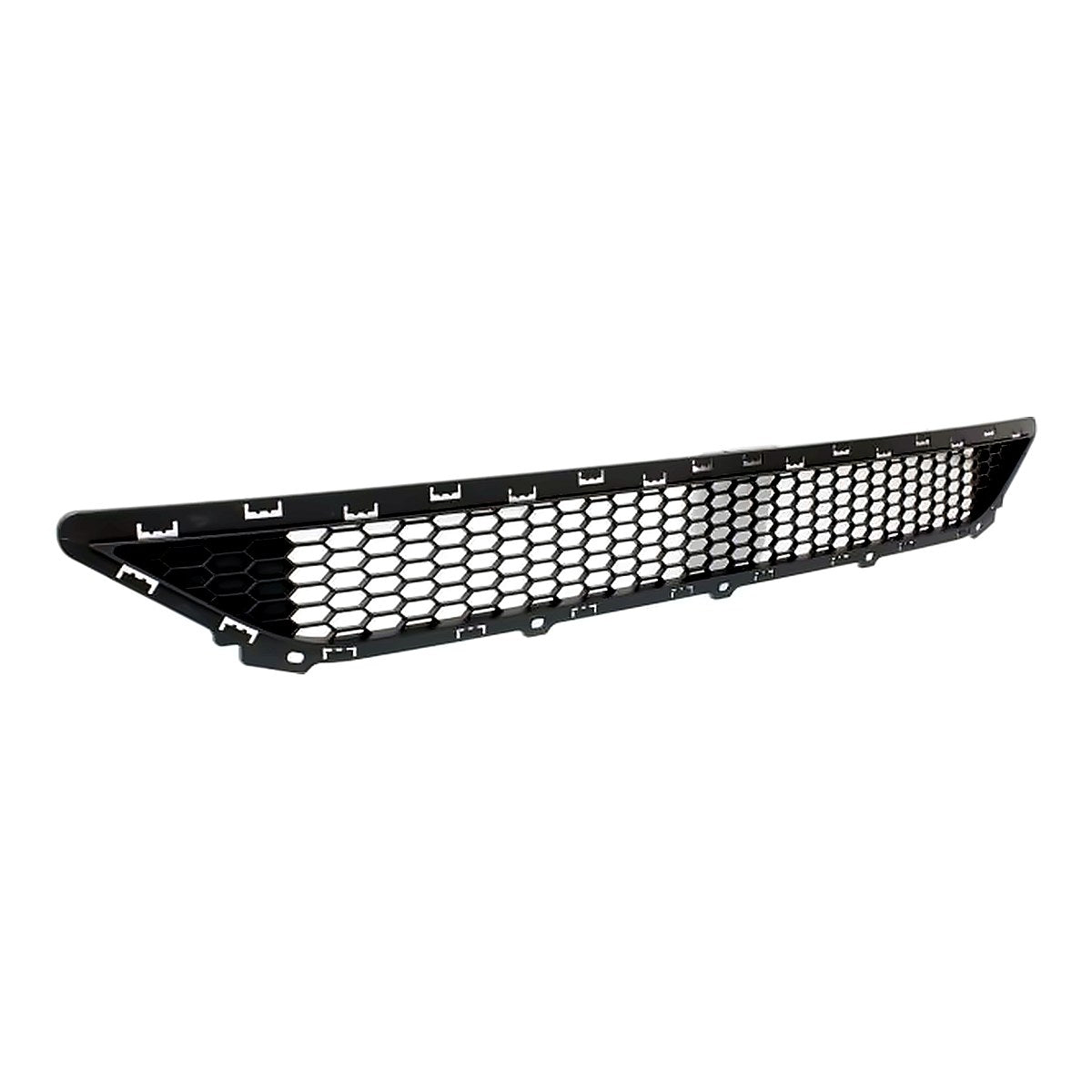 2016-2018 Hyundai Tucson Grille Lower Textured Black With Skid Plate Without Pedestrian Recognition – Side View (HY1036130)