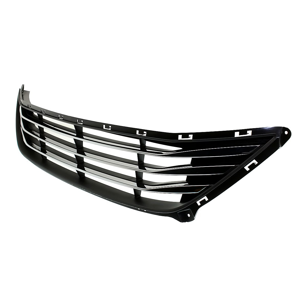 2014-2016 Hyundai Elantra_Sedan Grille Lower Black With Smoke Chrome Bar Trim Usa Built Model – Side View (HY1036140)