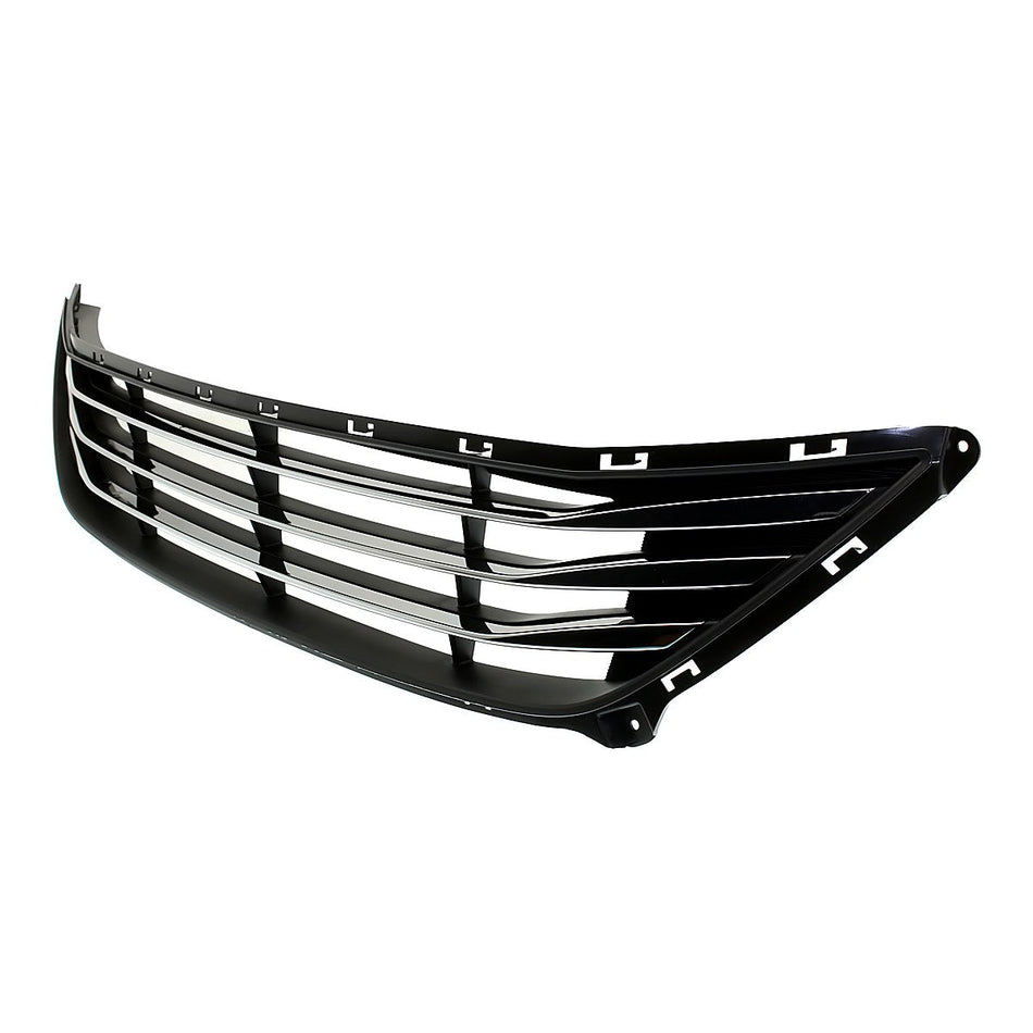 2014-2016 Hyundai Elantra_Sedan Grille Lower Black With Smoke Chrome Bar Trim Usa Built Model – Side View (HY1036140)