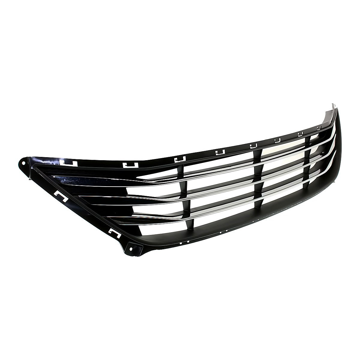 2014-2016 Hyundai Elantra_Sedan Grille Lower Black With Smoke Chrome Bar Trim Usa Built Model – Side View (HY1036140)