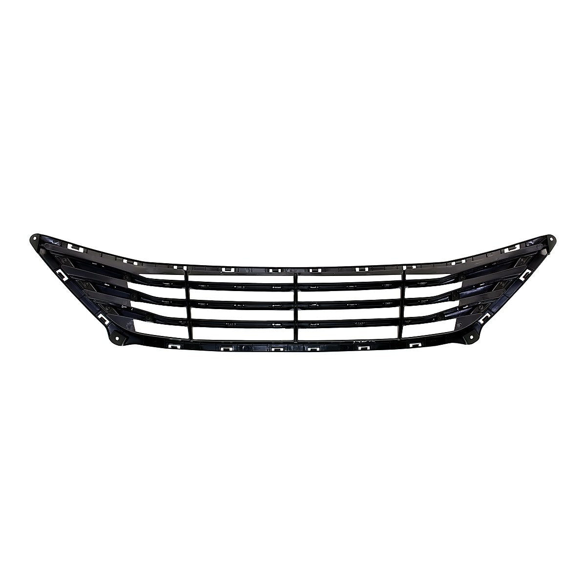 2014-2016 Hyundai Elantra_Sedan Grille Lower Black With Smoke Chrome Bar Trim Usa Built Model – Back View (HY1036140)