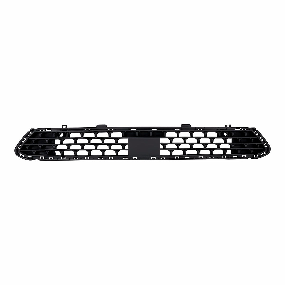 2021-2023 Hyundai Santa_Fe Grille Front With Adaptive Cruise Matte Black Ltd Models – Front View (HY1036157)
