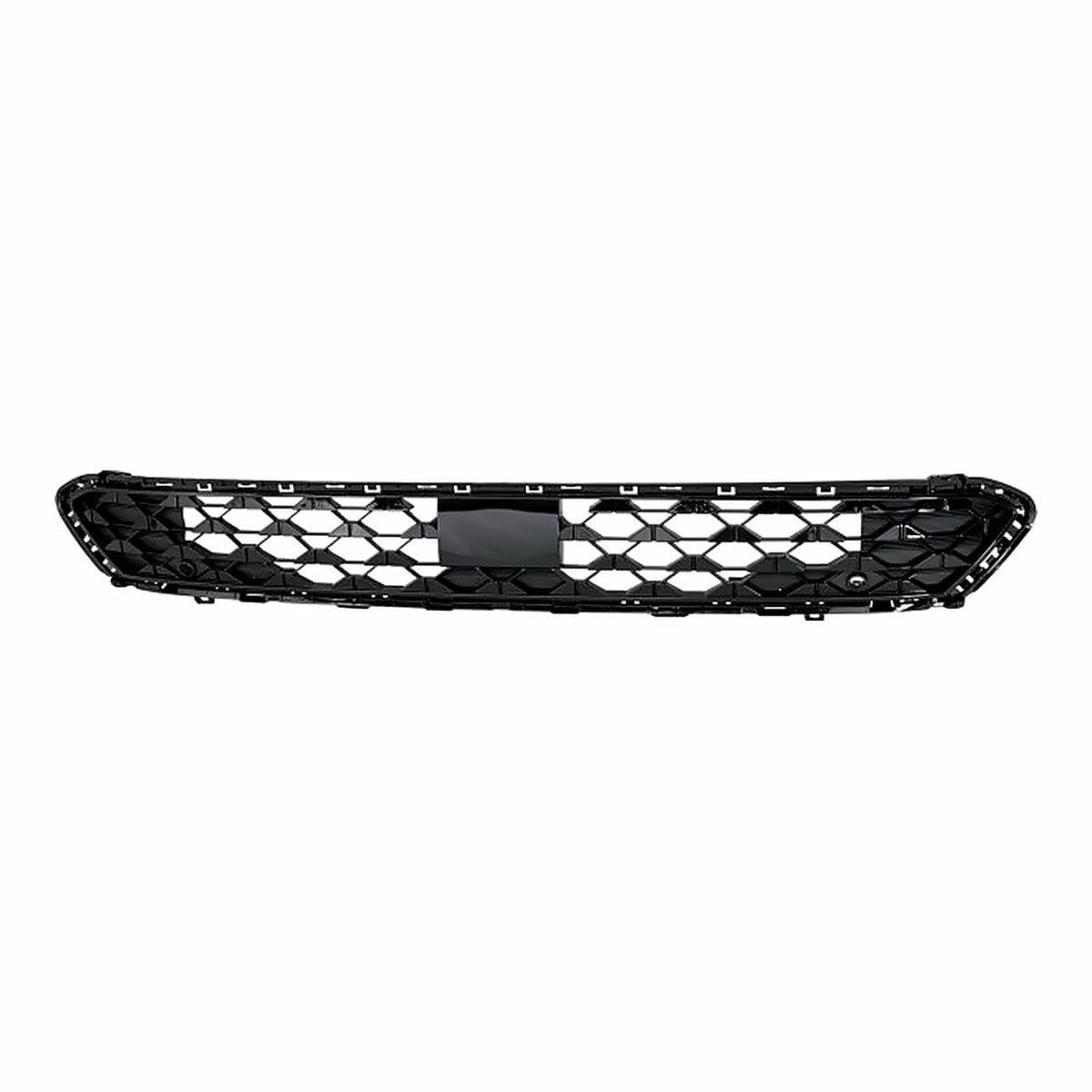 2021-2023 Hyundai Santa_Fe Grille Front With Adaptive Cruise Gloss Black For Calligraphy / Ultimate Models – Front View (HY1036158)