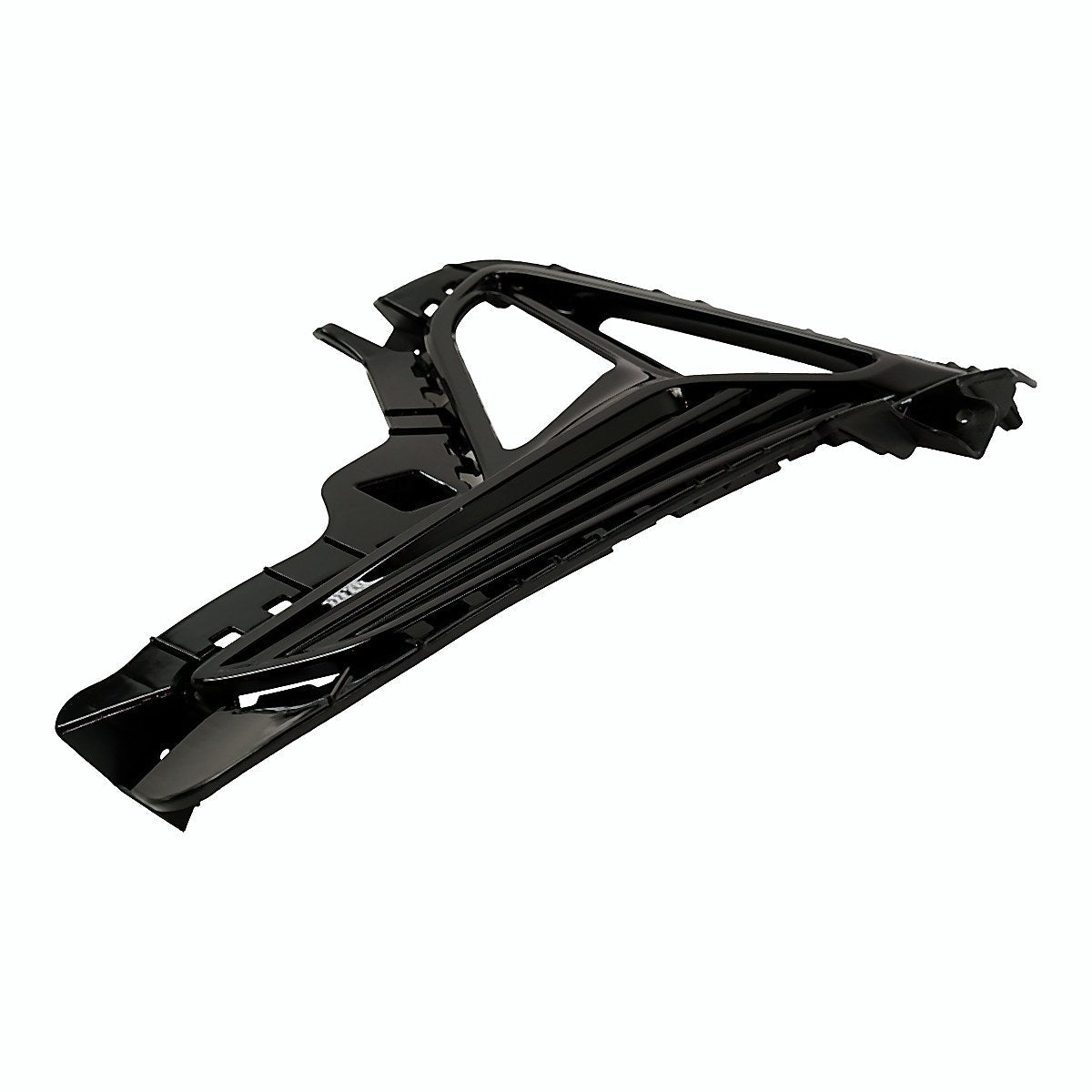 2018-2019 Hyundai Sonata Fog Light Bezel Front Driver Side Ptd Black Non-Turbo Model With Bulb Type Fog Lights – Side View (HY1038136)